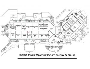 2020 Fort Wayne Boat Show Layout 